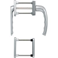 Hoppe – Poignée de porte coulissante aluminium 63-73mm carré 7mm – Modèle New York – 3273928