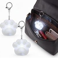 Lot de 2 lampes de portefeuille à capteur automatique lampe de sac à main rechargeable tactile pour femme, un accessoire indispensable pour votre sac