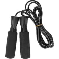 Corde à sauter fitness réglable pour hommes et femmes, compétition intérieur/extérieur, légère et rapide.