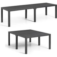 Mesa Keter Julie Double grafito 147-295x90x74,5