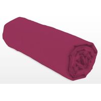 Drap-housse - LOVELY HOME - LH71610 - 180x200+30 cm - Fuchsia