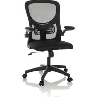 Bürostuhl / Drehstuhl BELIO Netz / Stoff schwarz hjh OFFICE