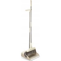 Maximex FLEXI escoba con recogedor beige cabeza giratoria