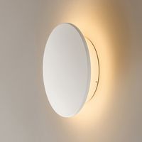 Große moderne weiße LED-Wandleuchte 30 cm IP54 - Lunar