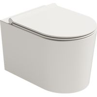 Vaso sospeso form bianco lucido - cm 50x35 - sedile escluso