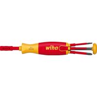 Wiha Giravite con magazzino porta inserti isolati LiftUp electric TORX®, con 6 slimBit (41158)