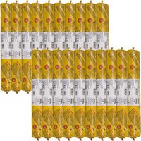 Lot de 20 recharges mastic colle SIKA Sikaflex PRO 11 FC Purform - Noir - 600ml - 644874x20