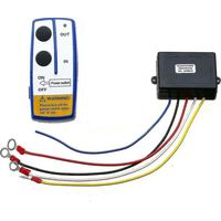 CREA 12v Wireless Recovery Winch Remote Control Switch Handset For Jeep Atv Suv Utv