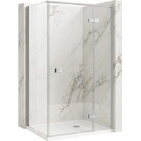 CABINA DOCCIA REA ATLAS 90X90 CHROME DESTRA