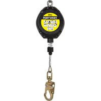 Antichute à rappel automatique de cable 10m - Noir - PORTWEST