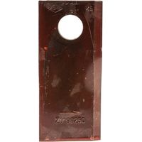 Mähmesser links 107x48x4 mm Bohrung Durchmesser 18,50 mm geeignet für Kuhn KUHN Z1199250