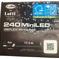 Catena 240 miniled bianco 4+17.3m Lotti importex