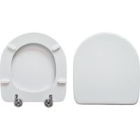Copriwater Althea Ring compatibile in poliestere bianco