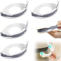 4 Pièces Attache Drap Housse, Bloc Drap Housse an, Maintien Drap Housse, Support de Draps, pour Soutenir et Fixer Les Draps, Convient pour Les Lits Doubles, Simples, Queen, Petits Lits (Gris)