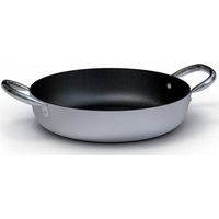 Ballarini 2008.50 Serie 2000 Tegame Professionale 2 Manici Alluminio Antiaderente Kerastone 50 cm colore Nero