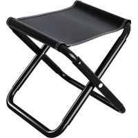 Tabouret de camping pliable portable - Chaise de camping pliable - Chaise