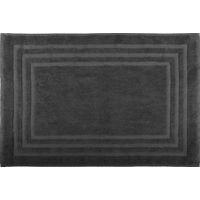 Tapis de bain en coton bio Gris anthracite 45x70 cm