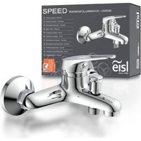EISL Speed, Rubinetto Vasca da Bagno, Miscelatore Vasca da Bagno, Cromato, Bronzo, Argento