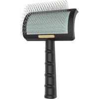Pet Dog Brush Peigne Perte de cheveux Retirer l'aiguille Chat Brosse Peignes Massage Toilettage Outil Chien Chat Pet Nettoyage Fournitures Accessoires noir