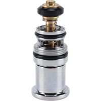 Inverseur de Robinet de Douche Cartouche d'Inverseur de Baignoire Remplacement de Valve de Déviation de Douche en Laiton Chromé pour Mitigeur de Salle de Bain