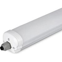 Réglette LED étanche 150cm 48W IP65 120lm/W Interconnectable - Blanc Neutre 4000K - 5500K - SILAMP