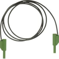 Metrel A 1341 Cordon de mesure de sécurité banane mâle 4 mm banane mâle 4 mm 1.50 m noir, vert 1 pc(s)