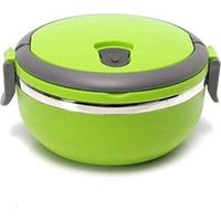 Contenitori per il pranzo isolati rotondi, contenitori termici, contenitori per il pranzo riscaldati, contenitori per la conservazione degli alimenti a prova di perdite
