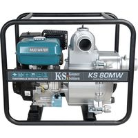 Pompa a motore per acque fortemente inquinate Könner & Söhnen KS 80MW, 9.0 ch, 1000 l/min, 3600 tr/min