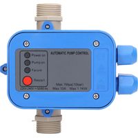 Druckreglerschalter für Pumpen 1,5–3,0 bar, wasserdicht und einstellbar, 220–240 V, 1,1 kW, blau-grau