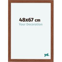 yd. - Cadre photo 48x67 - Noyer - MDF - Como