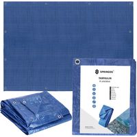 Plandeka 60g/m2 2x3m grosso telone protettivo blu