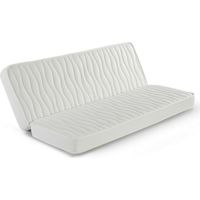Matratze Clic clac 140x200 cm für Schlafsofa, 13 cm hoch, Stretch-Stoff mit Sicherheitsumrandung