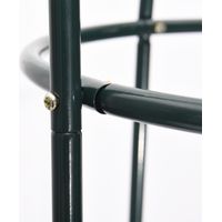 Support pour plantes grimpantes en fer forgé, structure de jardin pour rosiers et clématites, pergola extérieure décorative, équipement de jardin durable.