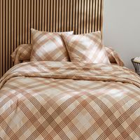 Parure de lit flanelle ARTHUR 140x200 cm