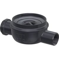 ACO Easy-Flow Bodenablauf Flatline/DN50/1,5Grad/0,8l/s Kst/ Halter./ WS30 seitlZulauf DN50, 2505.00.00
