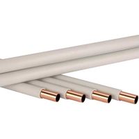 TUBO RAME RIVESTITO ""SMISOL PIU' "" IN ROTOLO Ø14 x 1 mm Q.TA 50