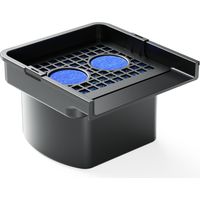 Sunsun – Filtre cascade 14000 l/h – Largeur d'écoulement 400 mm – Filtration mécanique et biologique – Écologique pour bassin et étang - CWF-400