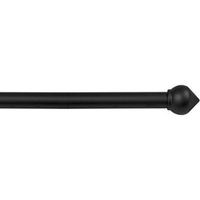 BASTONE METALLO D 20/19 120/210CM BULBO NERO Q.TA 6