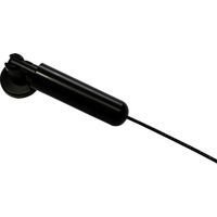 Gardinia Seilspanngarnitur Race schwarz-matt 5 m