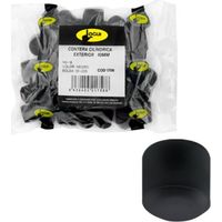 Contera Exterior Cónica Negro - 12mm - 50uds