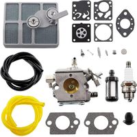 Carburateur avec bougie d'allumage, filtre à air, tuyau d'essence pour tronçonneuses Stihl 030 031 032 AV 031AV 032AV 030AV 1113 120 0602 Walbro WA-2, WA-2-1