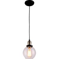 Lampada sospensione industriale nera E27 Kaja Samanta 8036D1