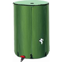 Werka Pro – Récupérateur d'eau de pluie 250 L – Cuve en PVC – Équipé d'un robinet de vidange – Pour systèmes d'irrigation et jardinage durable - PRO 250 L