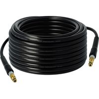 vhbw 30m Tuyau haute-pression compatible avec Kärcher K 4 Full Control Home, K 4 Full Control Home AT nettoyeur haute pression - Filetage en laiton