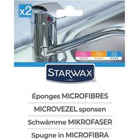 STARWAX - Eponges microfibre x2