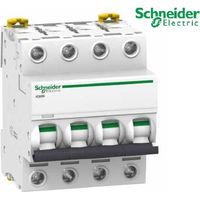 A9F74420 – Disjoncteur tétrapolaire 4P 20A Courbe C – 4 modules – 10kA pour installations tertiaires – Schneider Electric Acti9 IC60N