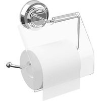 CREA Stainless Steel Suction Cup Wall Mounted Paper Holder Rack Wc Toilet Tissue