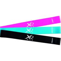LOT DE 3 BANDES TONIFIANTES/RESISTANCE 30 CM ASSORTIMENT XQMAX