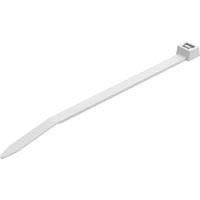 OBO Bettermann Fascetta per cavi 4,8x160mm poliammide bianco, 2331866