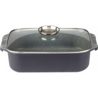 Royalty Line RL-ACR34: Cazuela para asar con revestimiento de mármol de 34 cm